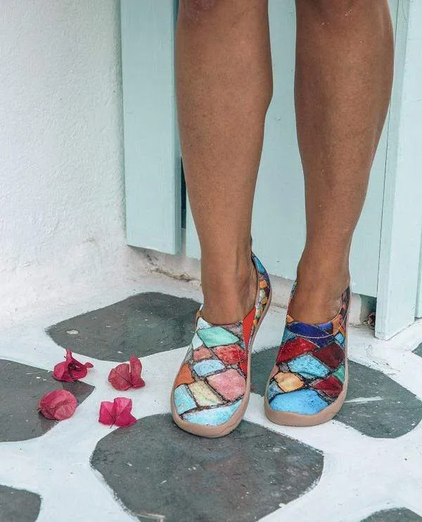 TIME LEGACY Women Painted Canvas Shoes