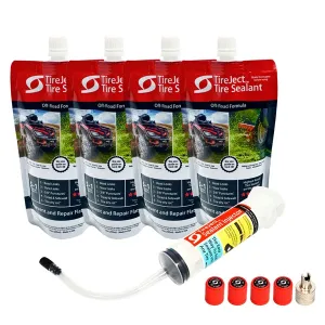 TireJect Tire Protection kit Liquid Part# 759195977313
