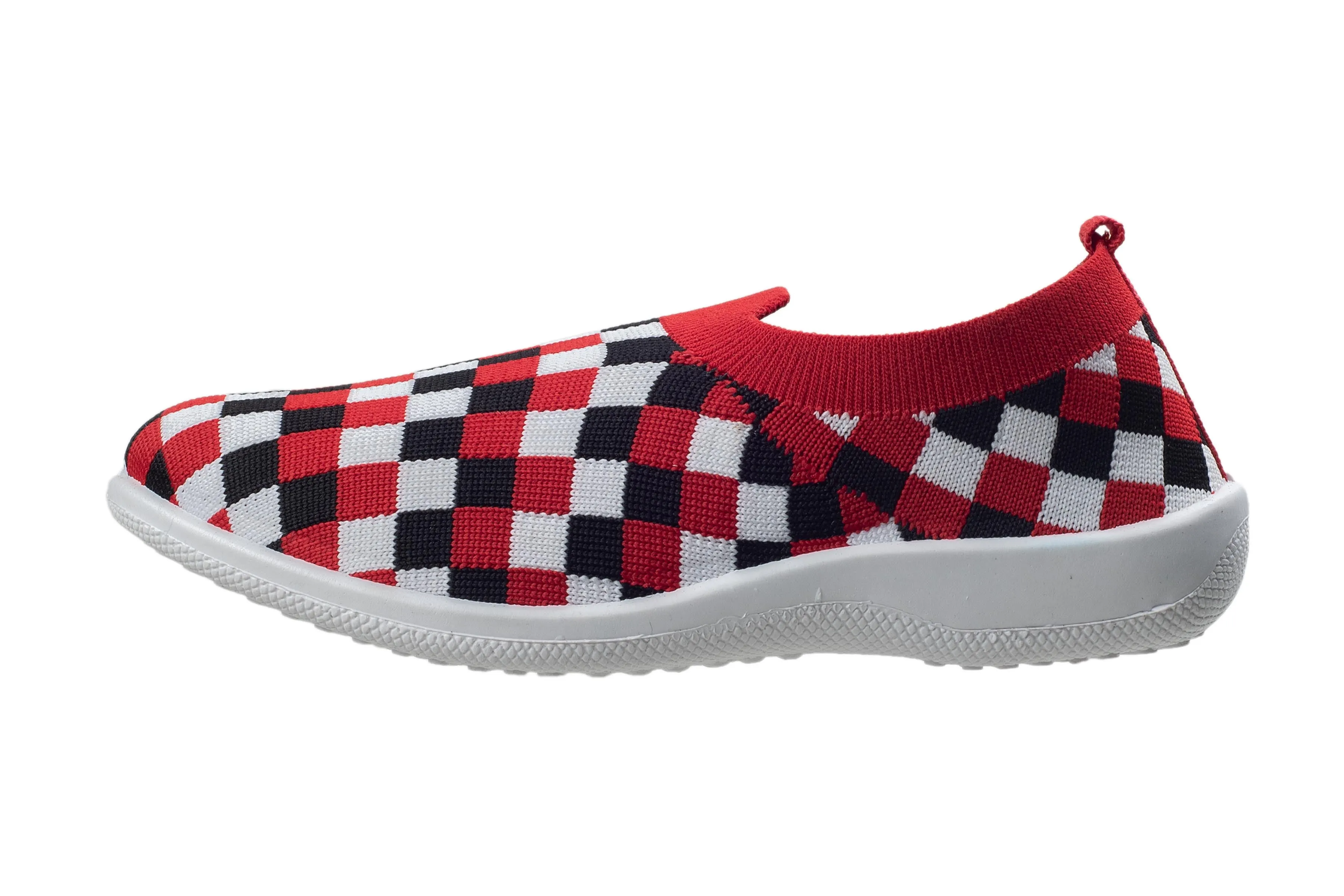 Titas Girls Red / White Canvas Shoe