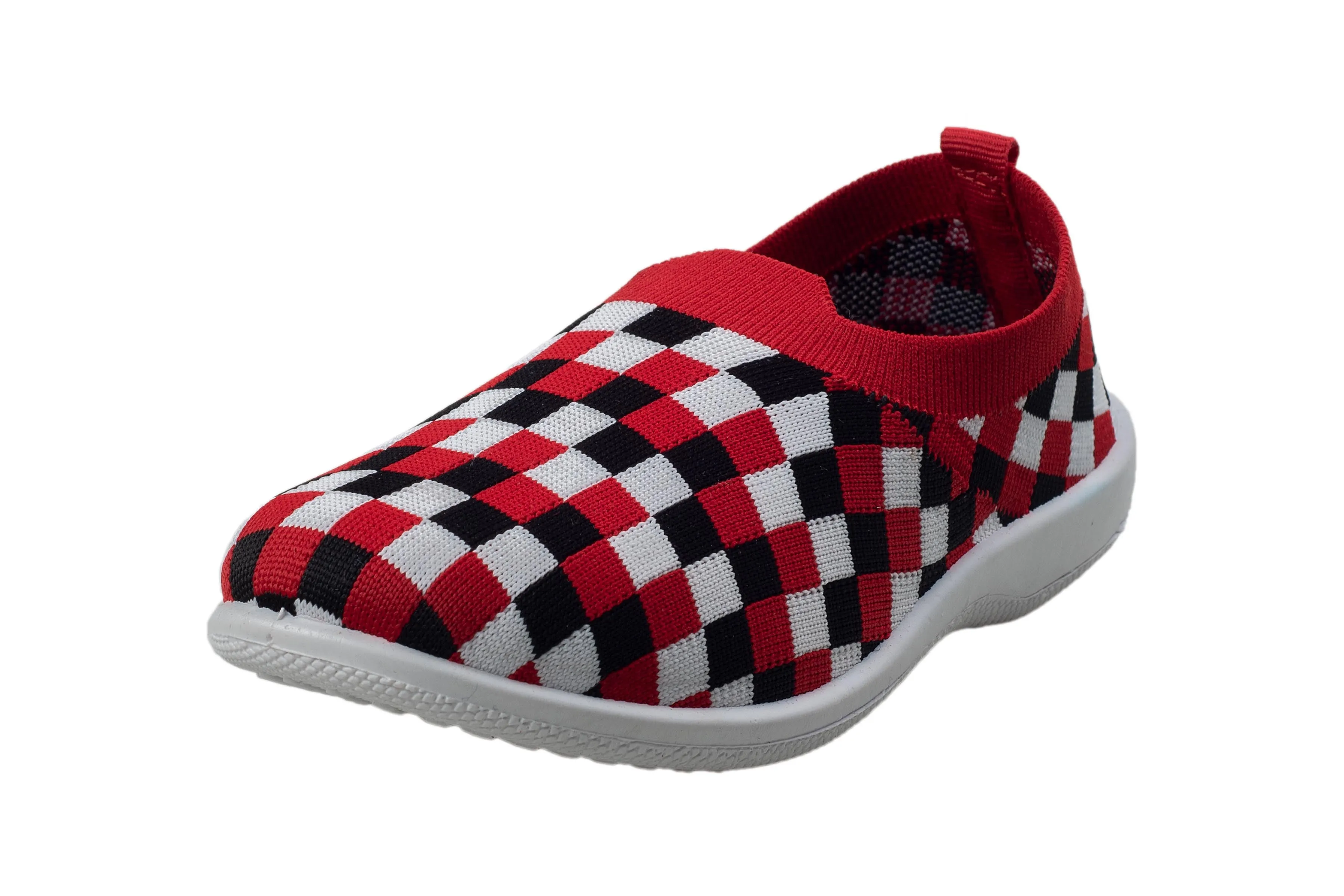 Titas Girls Red / White Canvas Shoe