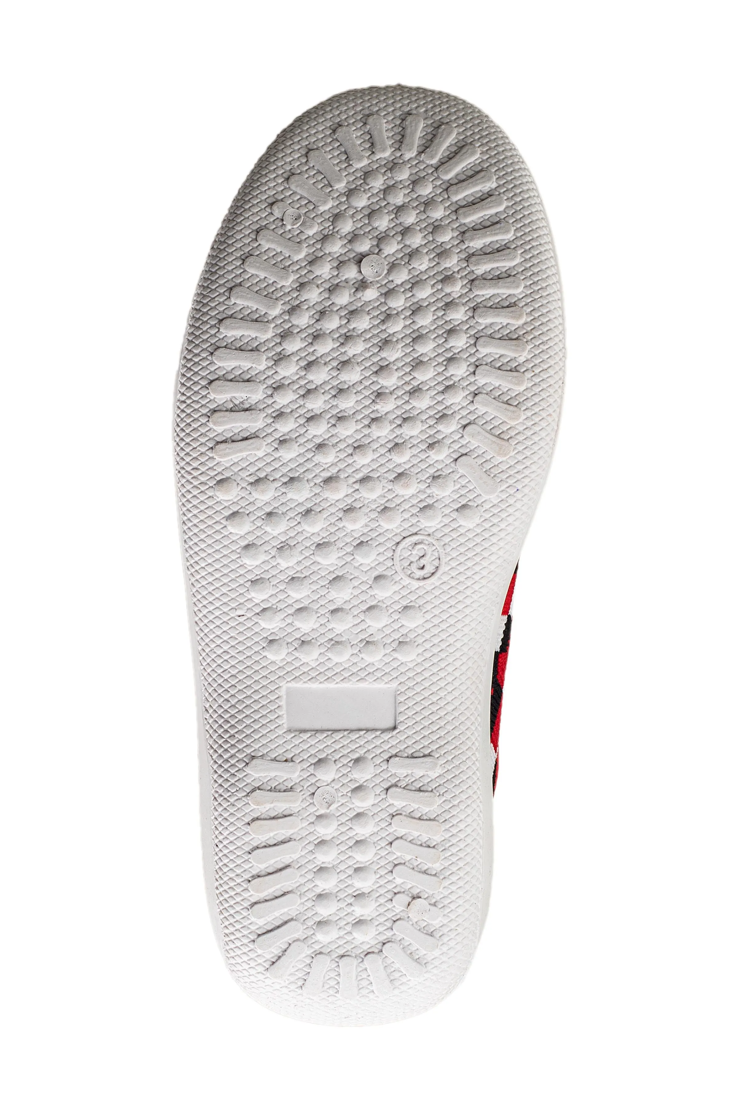 Titas Girls Red / White Canvas Shoe