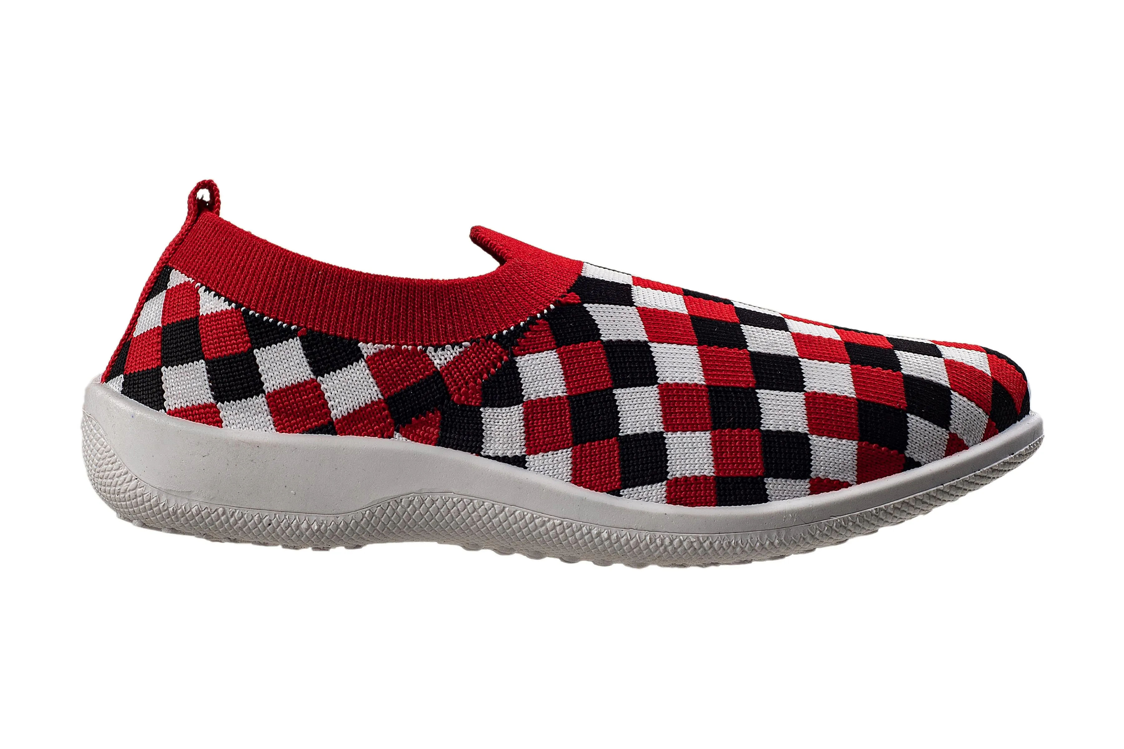 Titas Girls Red / White Canvas Shoe