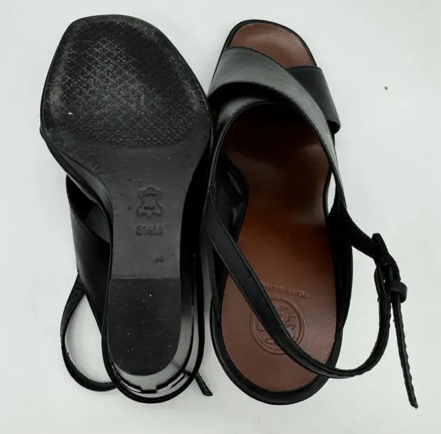 TORY BURCH 8.5 Black SHOES