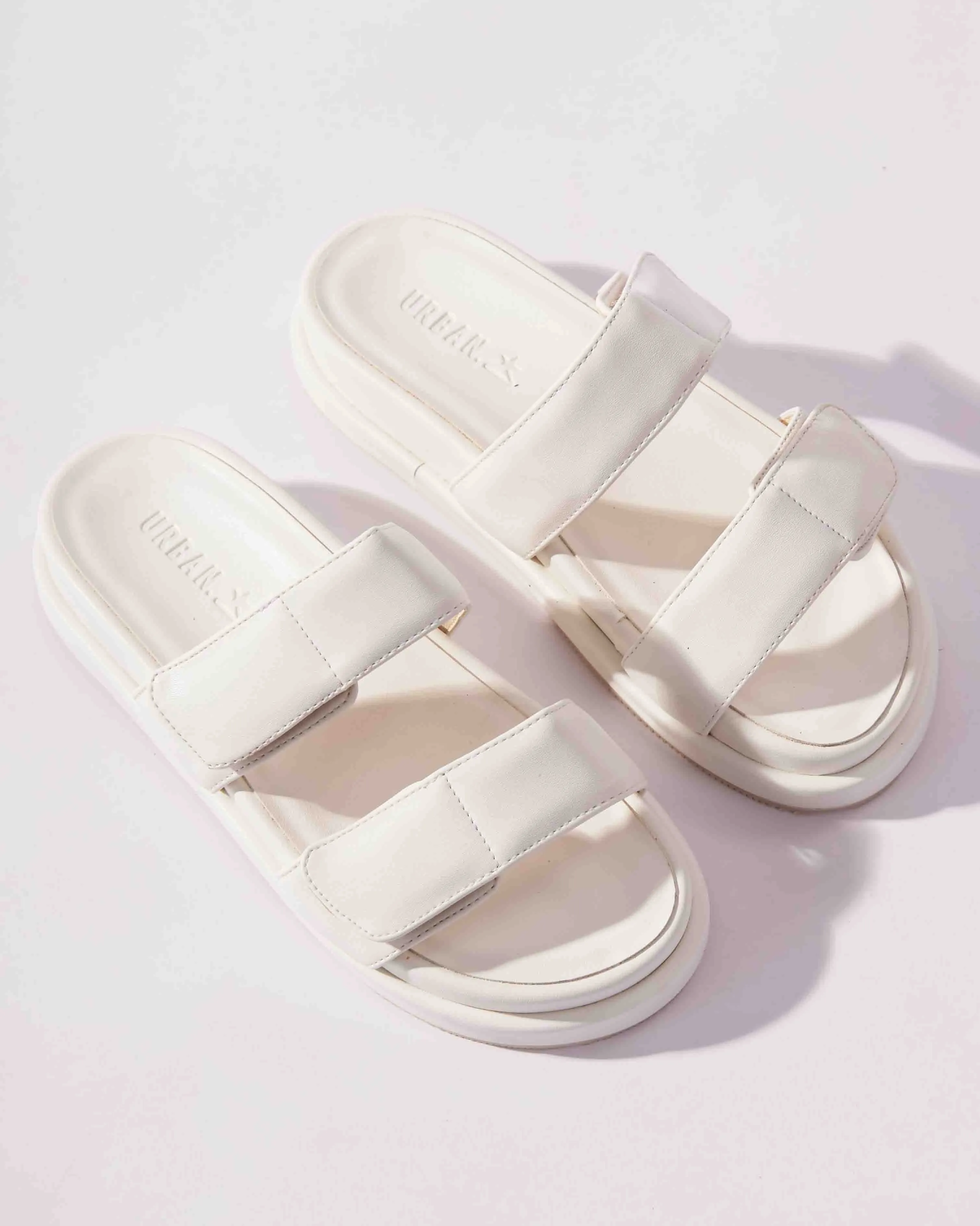 TORY WHITE SANDALS