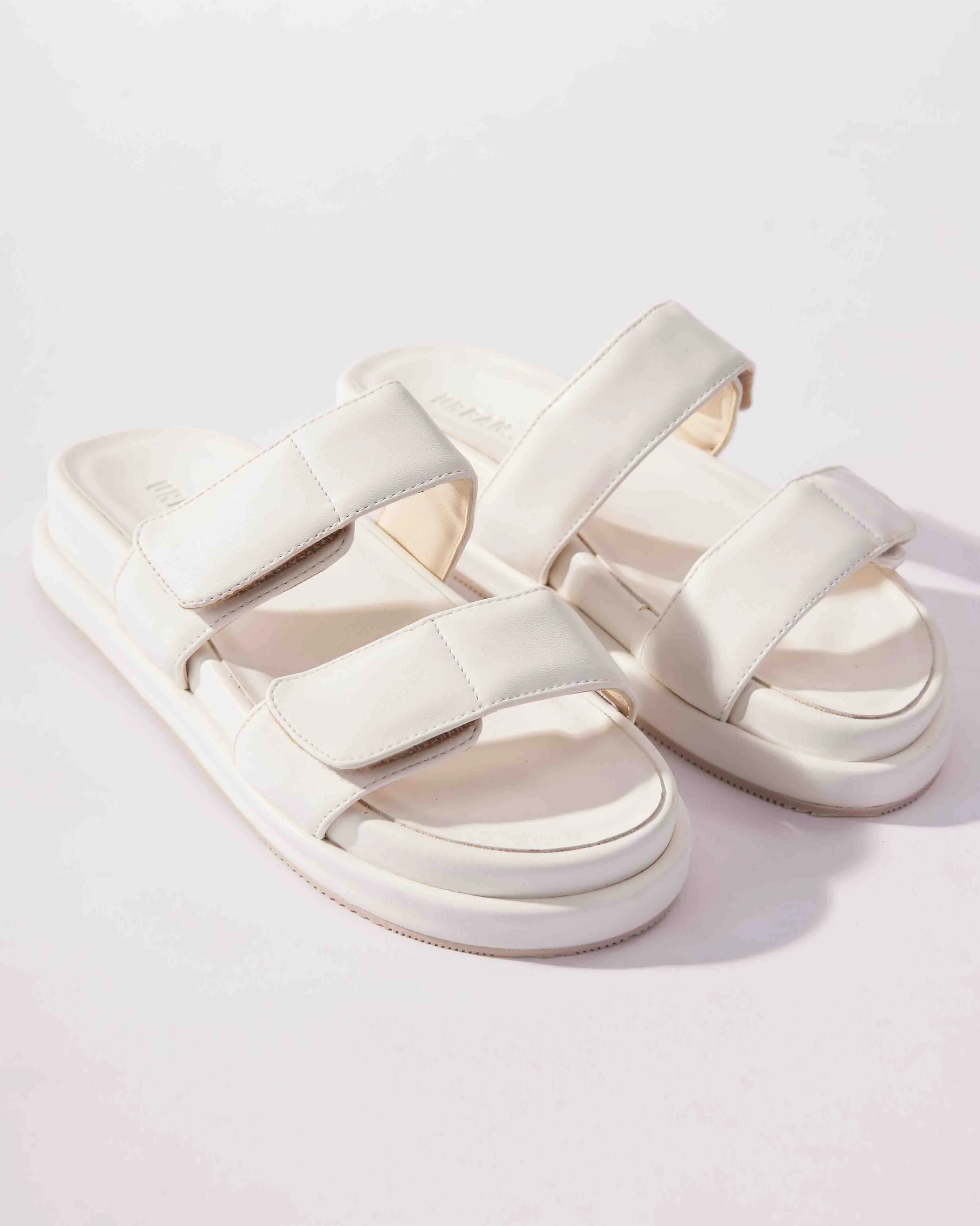 TORY WHITE SANDALS
