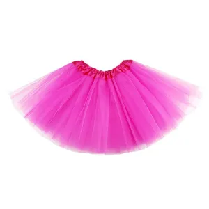 Tulle Skirt for Girl 2020 Fashion Tutu Solid Short Mini Skirs Baby Girl Clothing Pink Dancing Ballet Girl Clothes Pettiskirt Kid