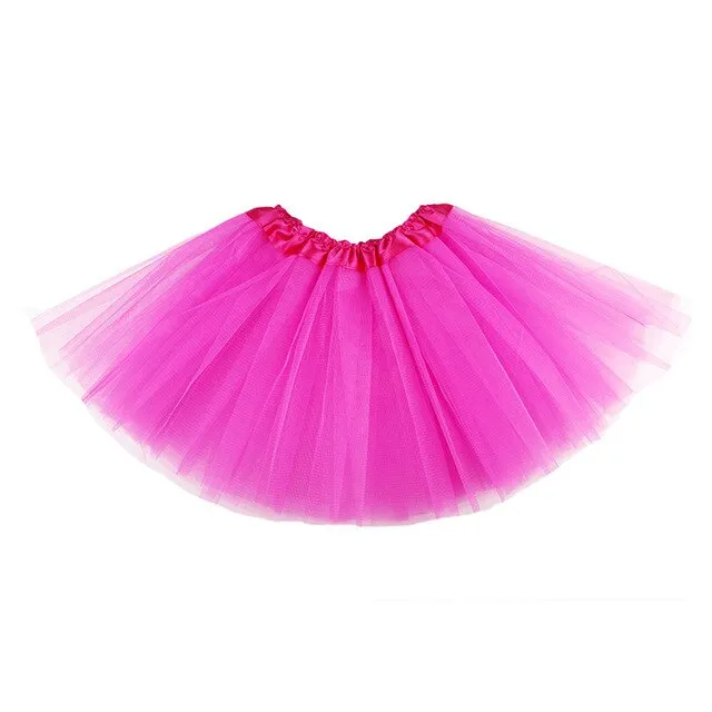 Tulle Skirt for Girl 2020 Fashion Tutu Solid Short Mini Skirs Baby Girl Clothing Pink Dancing Ballet Girl Clothes Pettiskirt Kid