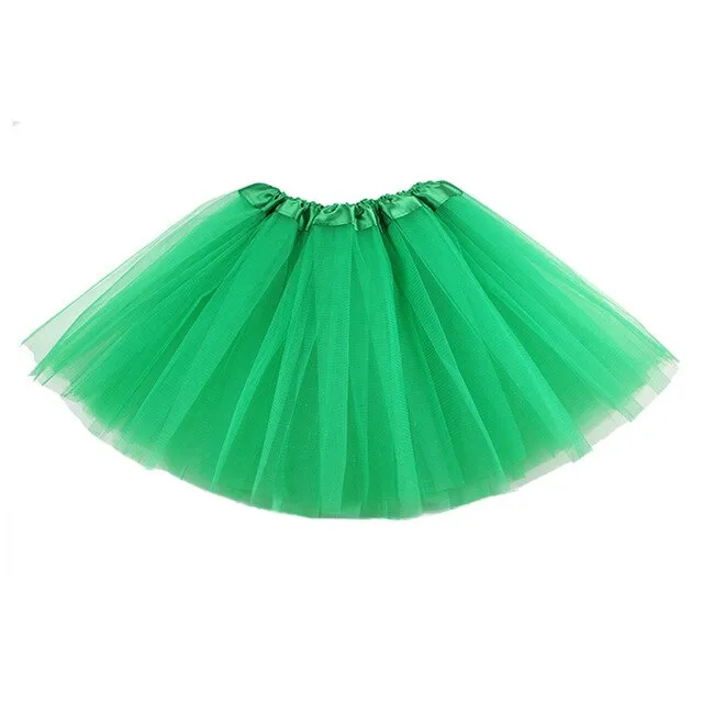 Tulle Skirt for Girl 2020 Fashion Tutu Solid Short Mini Skirs Baby Girl Clothing Pink Dancing Ballet Girl Clothes Pettiskirt Kid