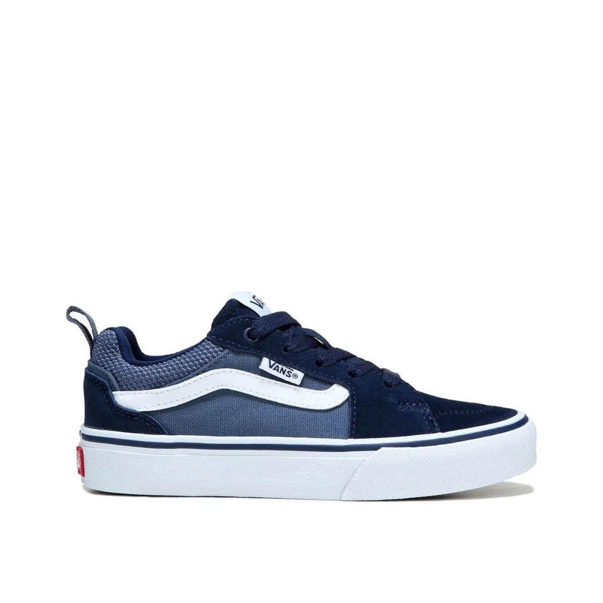 Vans Mens Filmore Suede Canvas Shoe Blue