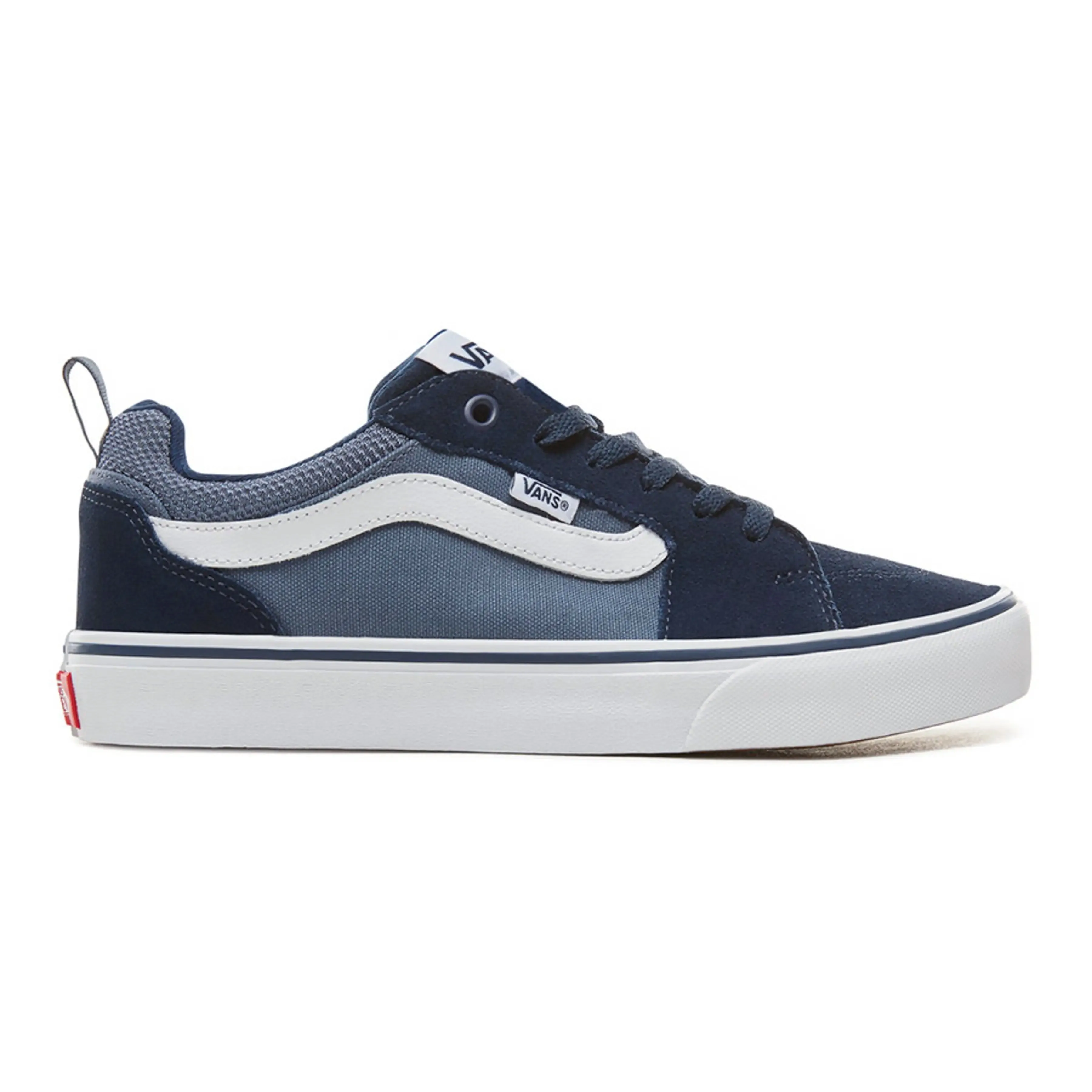 Vans Mens Filmore Suede Canvas Shoe Blue
