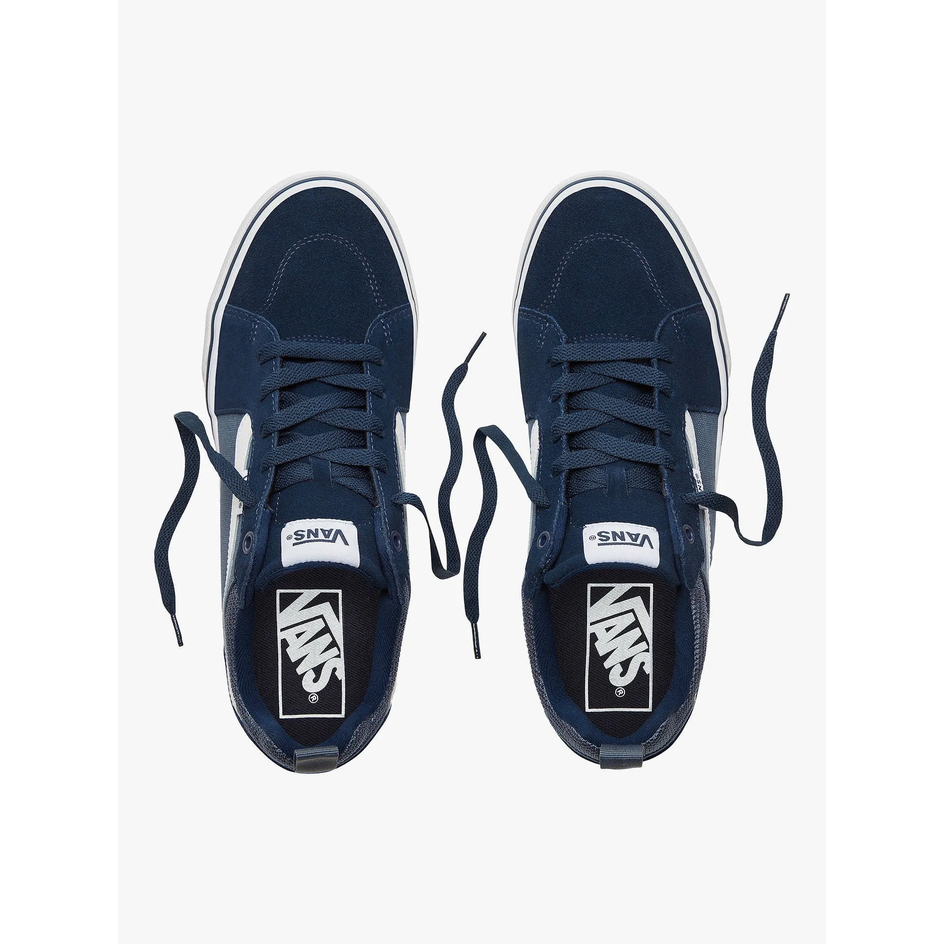 Vans Mens Filmore Suede Canvas Shoe Blue