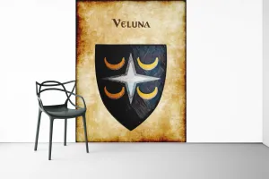 Veluna Heraldry of Greyhawk Anna Meyer Cartography Canvas Art Print