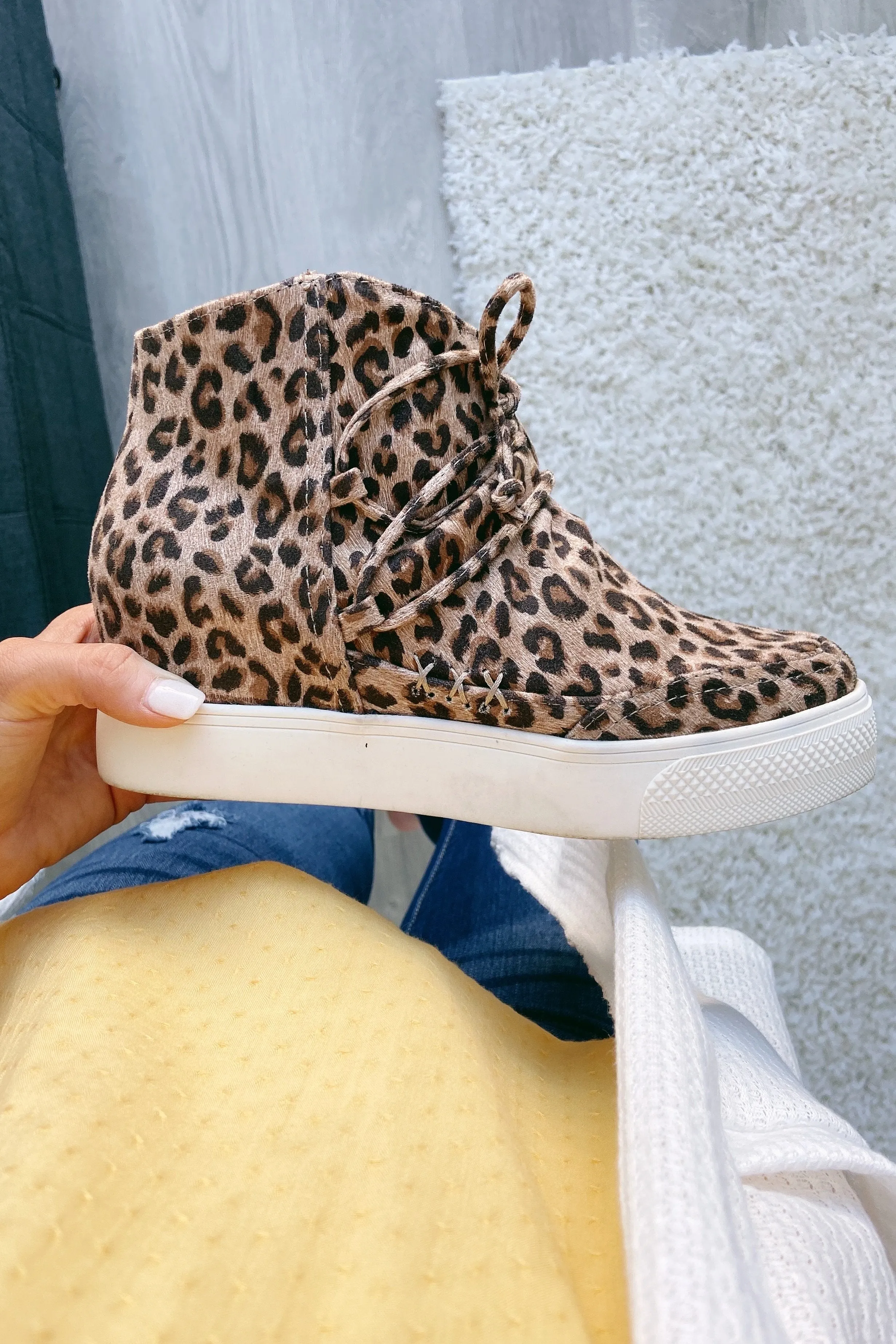 Very G Ursula Wedges- Leopard