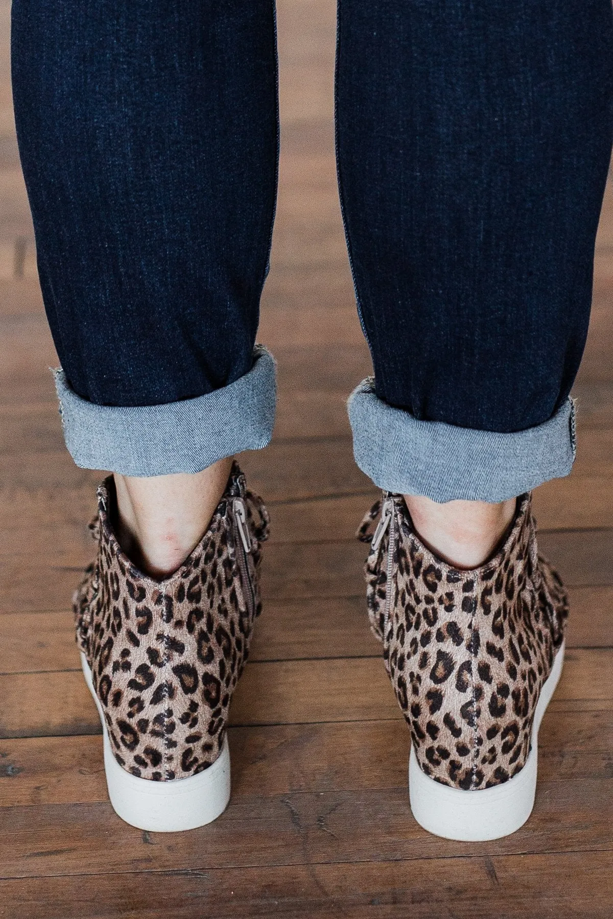 Very G Ursula Wedges- Leopard