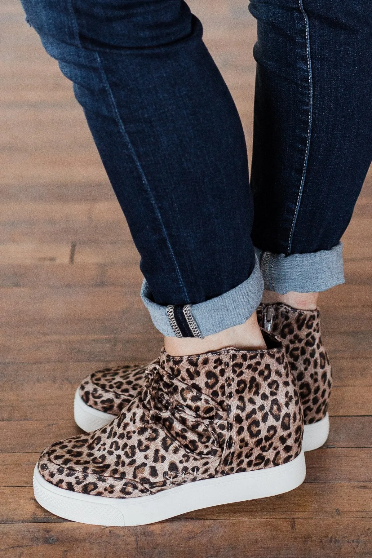 Very G Ursula Wedges- Leopard