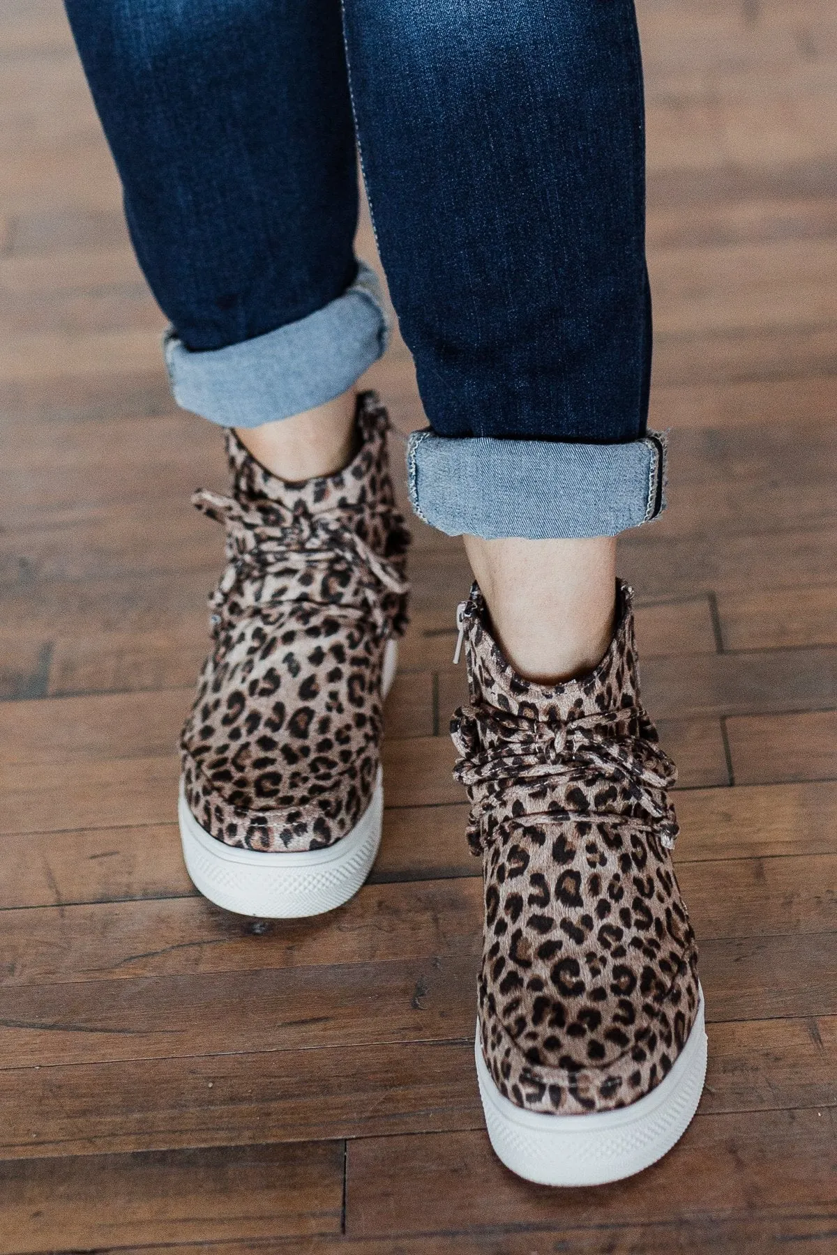 Very G Ursula Wedges- Leopard