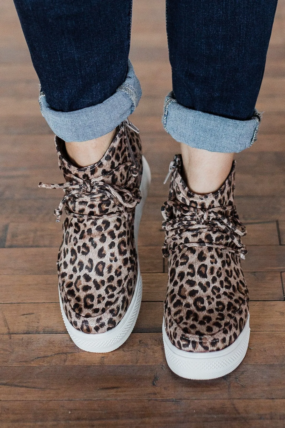 Very G Ursula Wedges- Leopard