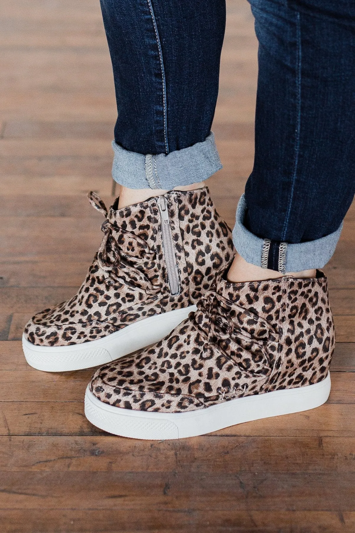 Very G Ursula Wedges- Leopard