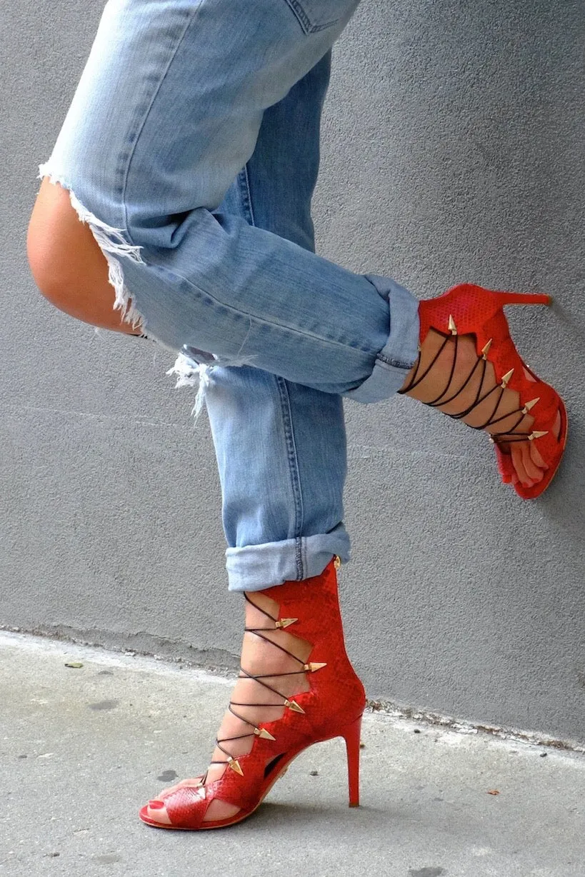 VESTA GARNET AYERS SANDALS