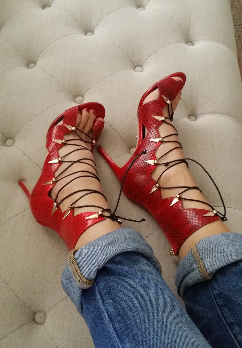 VESTA GARNET AYERS SANDALS