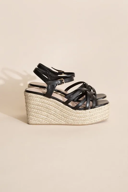 WEDGE PLATFORM SANDALS