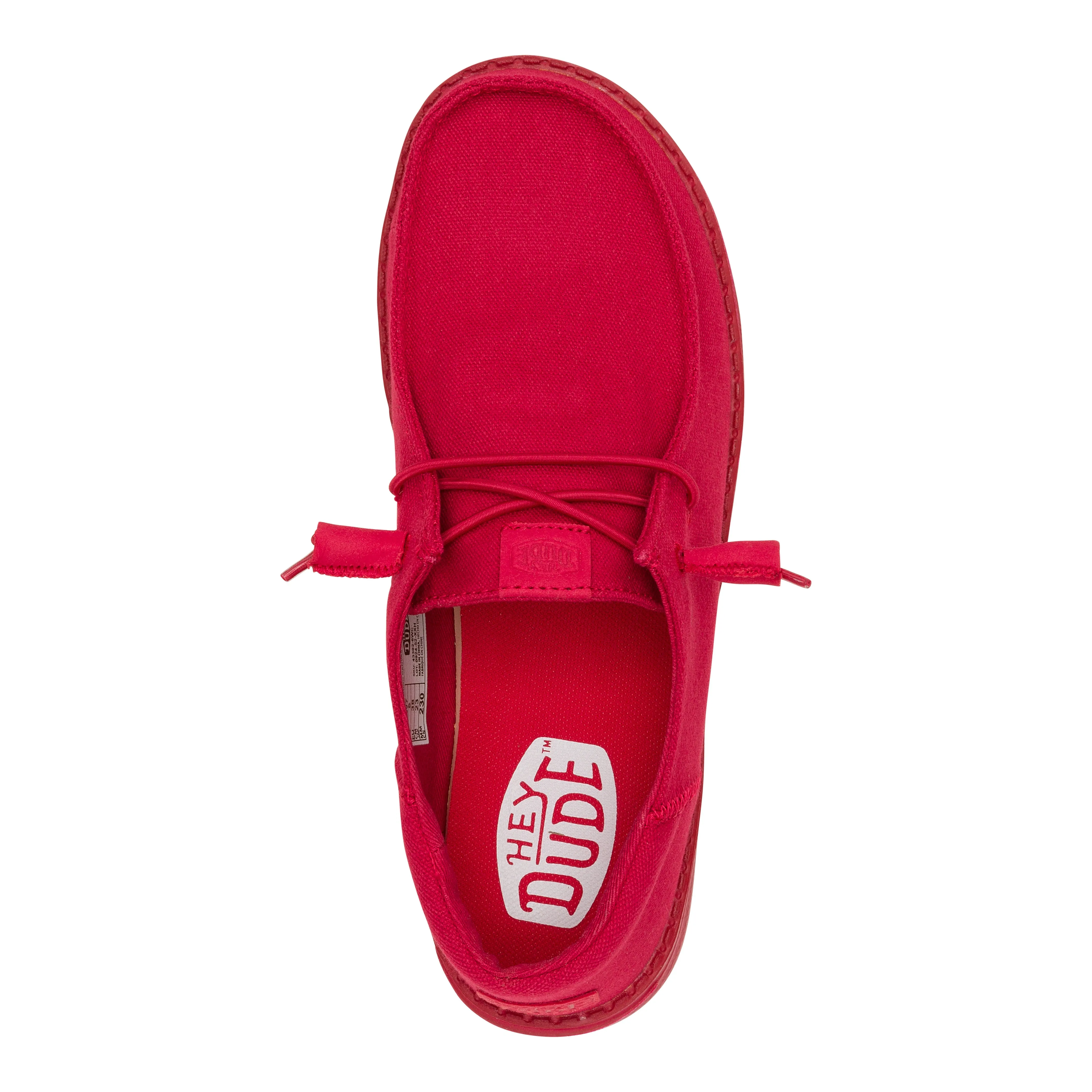 Wendy Funk Mono Canvas - Varsity Red