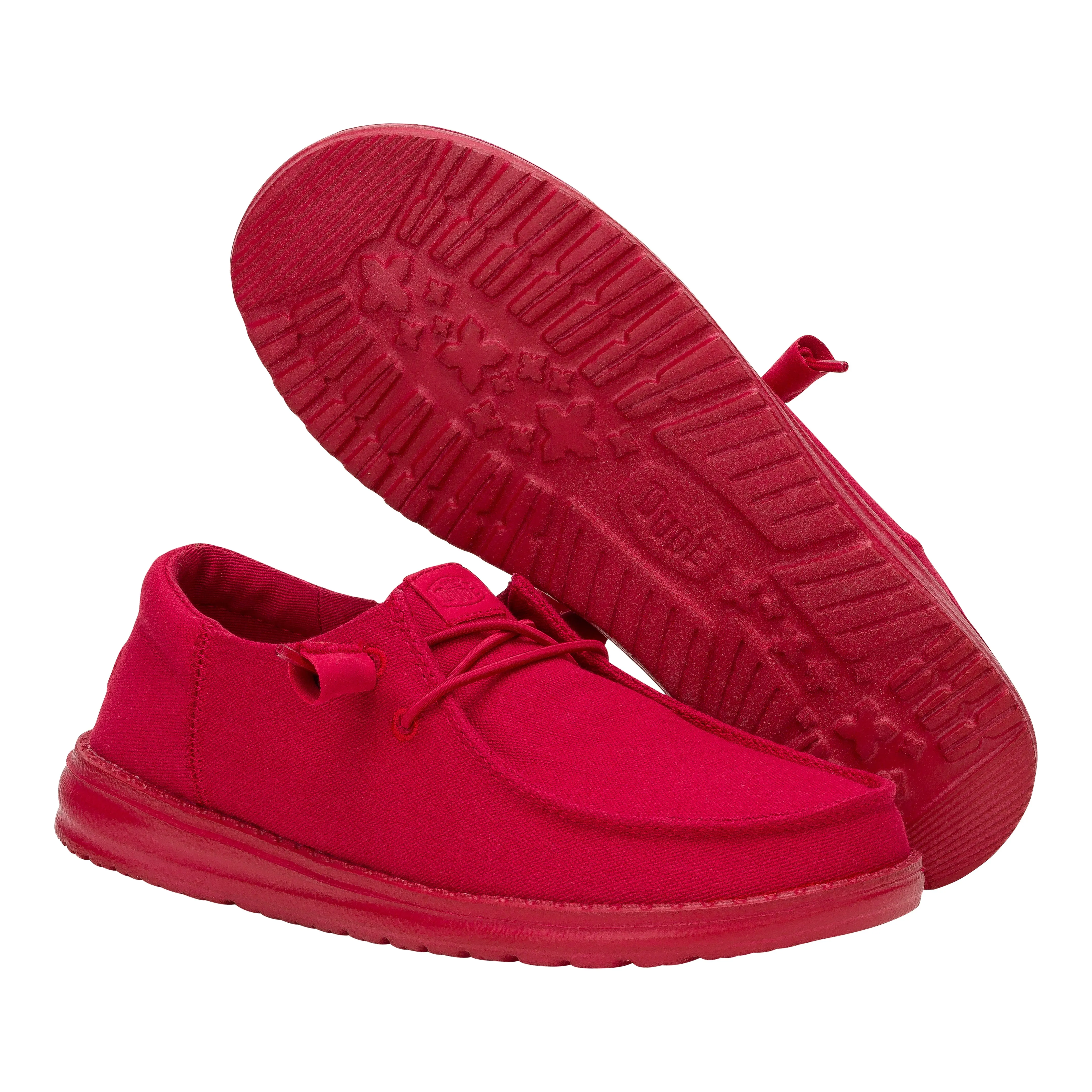 Wendy Funk Mono Canvas - Varsity Red