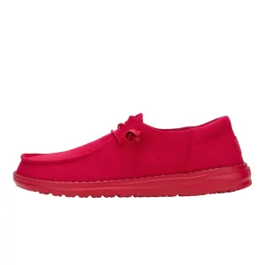 Wendy Funk Mono Canvas - Varsity Red