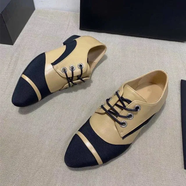 Women Patchwork Mixed Colors Pumps