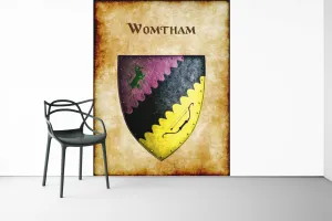 Womtham Heraldry of Greyhawk Anna Meyer Cartography Canvas Art Print